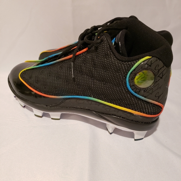 Nike Air Jordan 13 X SoleFly Mens 9.5 Miami cleats main image 7